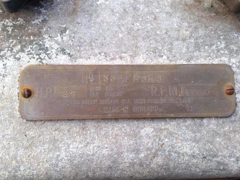 Lister FR3 Breakdown Sleeman & Hawken Genuine Spare Parts, Diesel