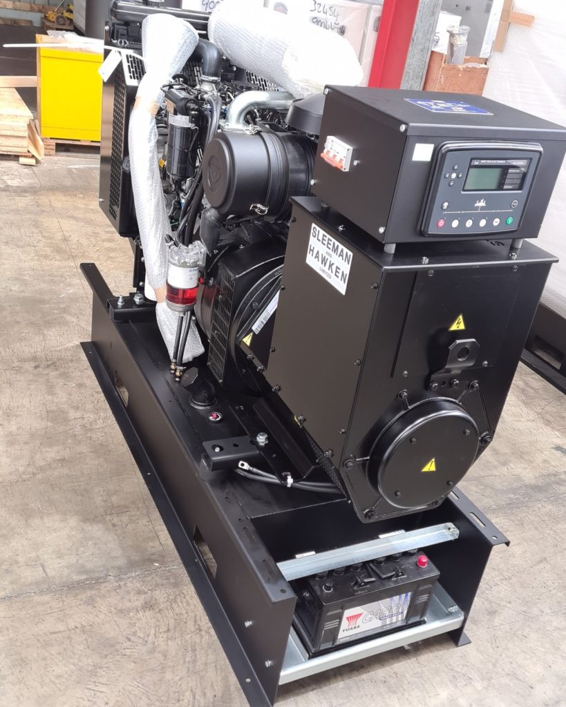 80kVA Perkins powered Sleeman & Hawken Generator