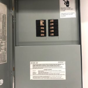 AUTOMATIC TRANSFER SWITCH W/ LOAD CENTER