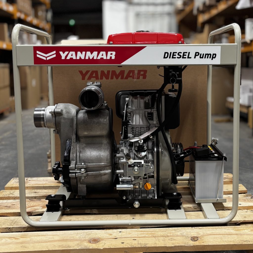 Yanmar YDP30TVE electric start 3” Trash Pump
